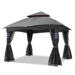 CoastShade 10x12 Outdoor Garden Gazebo Mesh Giveaway for Shade and Rain in Yards, Lawn Backyards