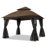 CoastShade 10x12 Outdoor Garden Gazebo Mesh Giveaway for Shade and Rain in Yards, Lawn Backyards