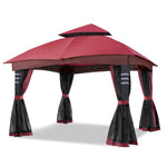 CoastShade 10x12 Outdoor Garden Gazebo Mesh Giveaway for Shade and Rain in Yards, Lawn Backyards