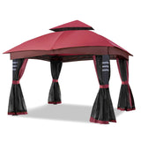 CoastShade 10x12 Outdoor Garden Gazebo Mesh Giveaway for Shade and Rain in Yards, Lawn Backyards