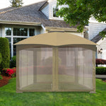 Replacement Canopy Mosquito Netting Sidewalls For 10'x12' Gazebo Canopy