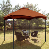 Patio 10'x12' Replacement Canopy Roof For Lowe's Allen Roth 10'X12' Double Top Gazebo #GF-12S004B-1