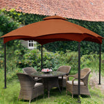 Patio 10'x12' Replacement Canopy Roof For Lowe's Allen Roth 10'X12' Double Top Gazebo #GF-12S004B-1