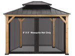 Replacement Canopy Mosquito Netting Sidewalls For 10'x12' Gazebo Canopy