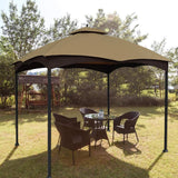 Patio 10'x12' Replacement Canopy Roof For Lowe's Allen Roth 10'X12' Double Top Gazebo #GF-12S004B-1