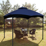 Patio 10'x12' Replacement Canopy Roof For Lowe's Allen Roth 10'X12' Double Top Gazebo #GF-12S004B-1