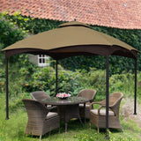 Patio 10'x12' Replacement Canopy Roof For Lowe's Allen Roth 10'X12' Double Top Gazebo #GF-12S004B-1