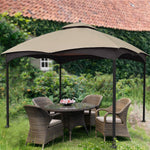 Patio 10'x12' Replacement Canopy Roof For Lowe's Allen Roth 10'X12' Double Top Gazebo #GF-12S004B-1